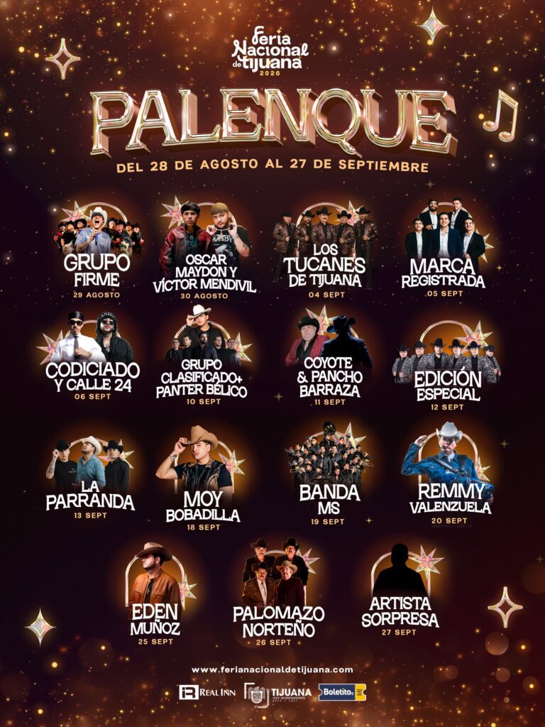 artistas palenque tijuana 2026