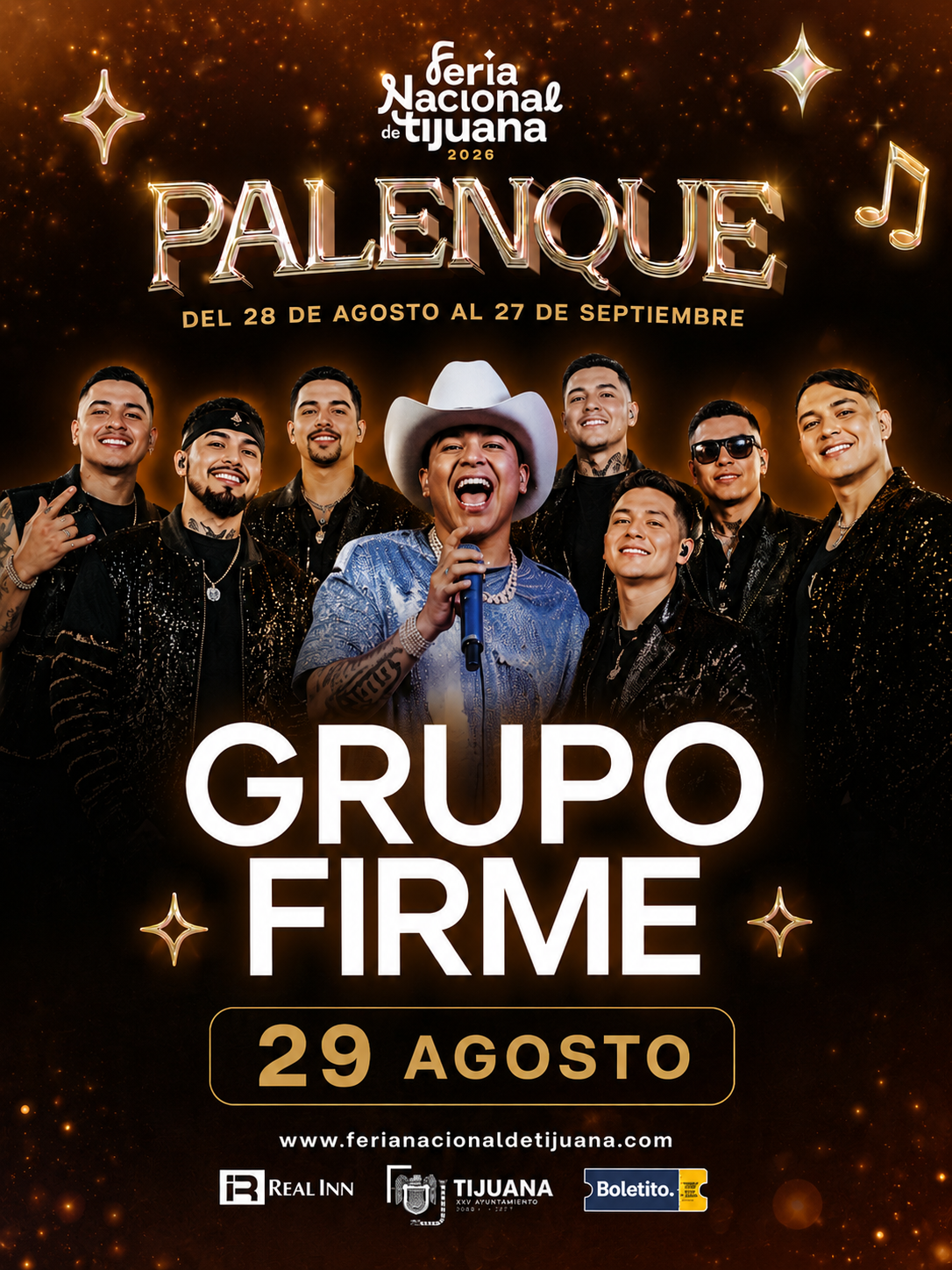 grupo firme palenque tijuana 2026